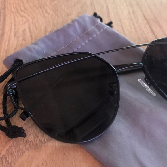 Sojos sunglasses black Twin-Beams Cat Eye - Picture 5 of 7